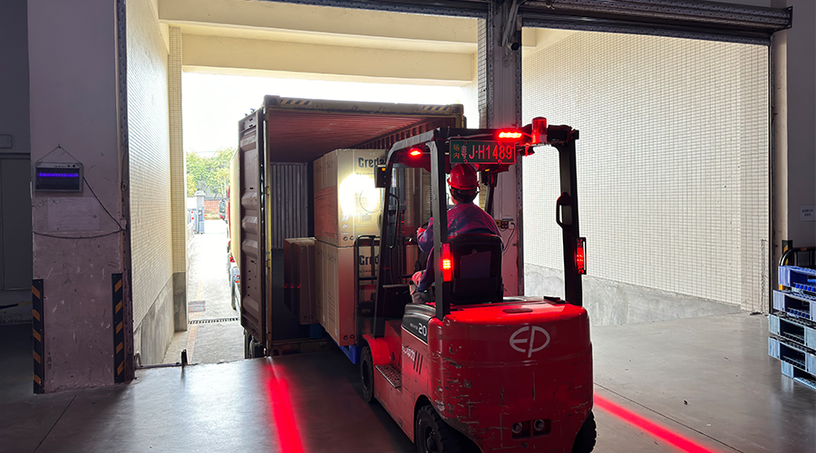 衣物烘干機(jī)出貨英國(guó)，開(kāi)啟合作新篇