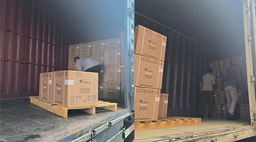 拼速度、高效率地完成國內(nèi)某知名品牌迷你洗衣機(jī)發(fā)貨