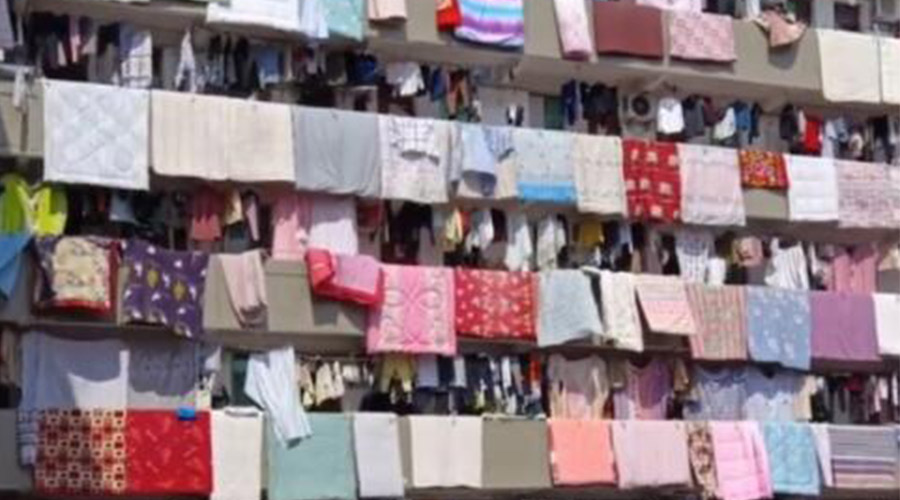 學(xué)?，F(xiàn)曬被大場面！滾筒衣服烘干機(jī)即烘即干大件棉被 便捷好用