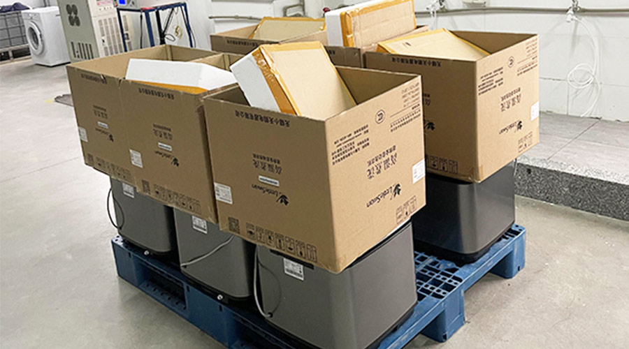 高質(zhì)量 低返工率！順利完成客戶迷你洗衣機驗貨