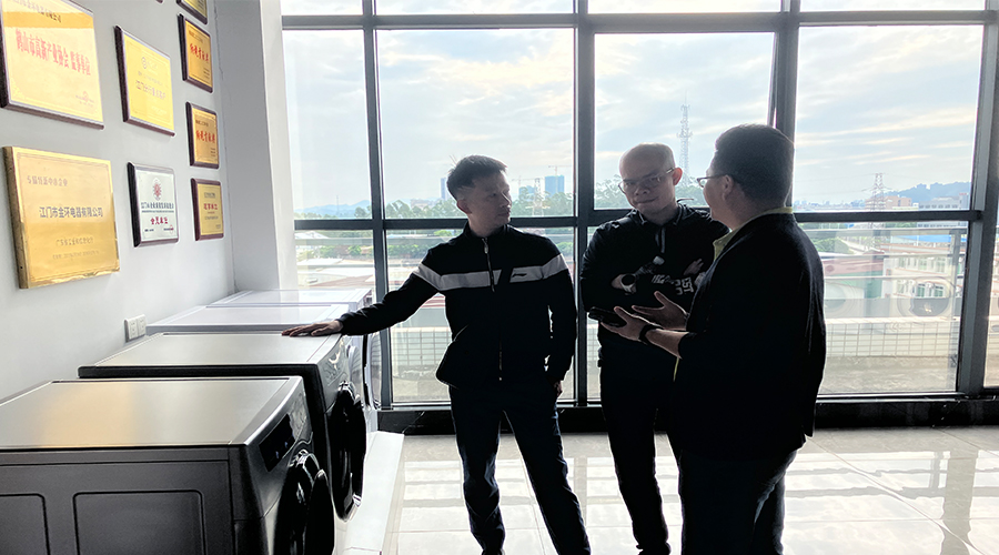 廣交會熱度延續(xù)，金環(huán)電器再迎考察團