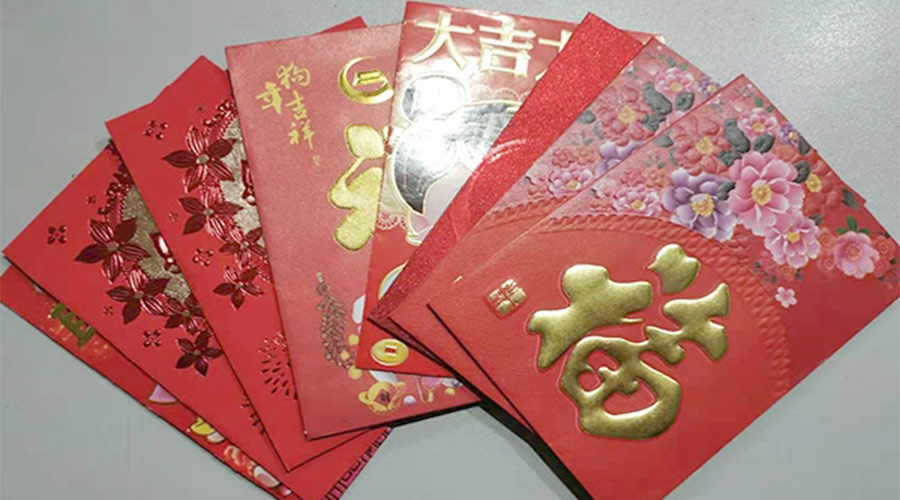 開工好彩頭！金環(huán)電器銷售部為員工派發(fā)開工紅包！