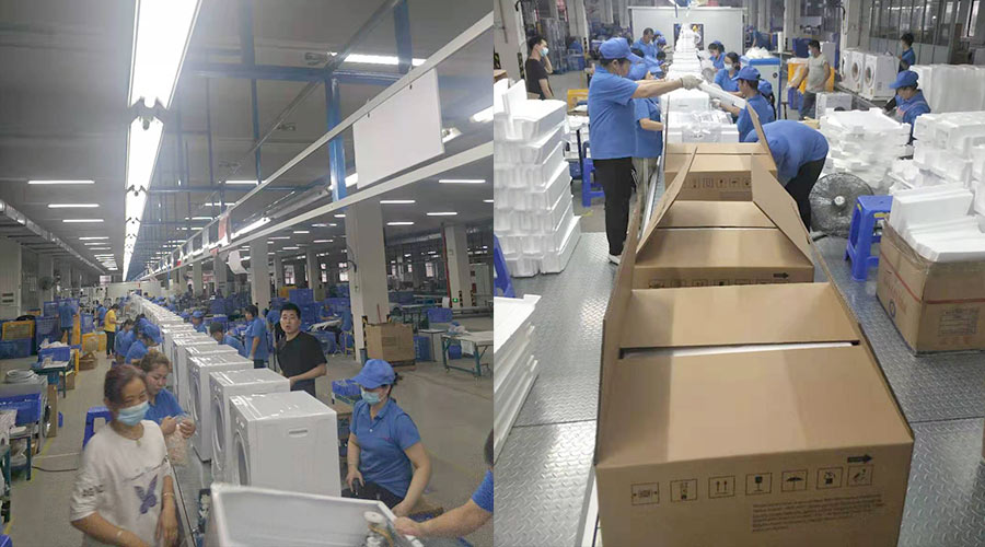 效率保證！金環(huán)電器高效完成英國Argos客戶衣物烘干機生產(chǎn)