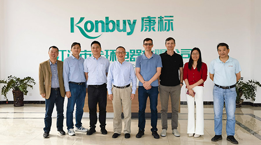 新項(xiàng)目對(duì)接！客戶伊萊克斯親臨金環(huán)電器參觀指導(dǎo)