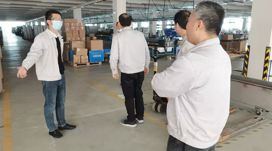 查隱患 防事故！金環(huán)電器領(lǐng)導(dǎo)開展節(jié)前安全檢查